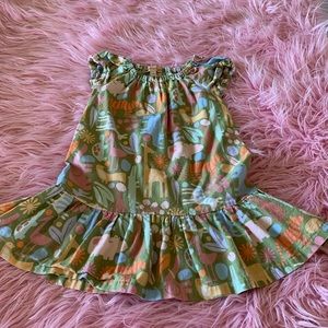 Little Red Elephant animal print Dress